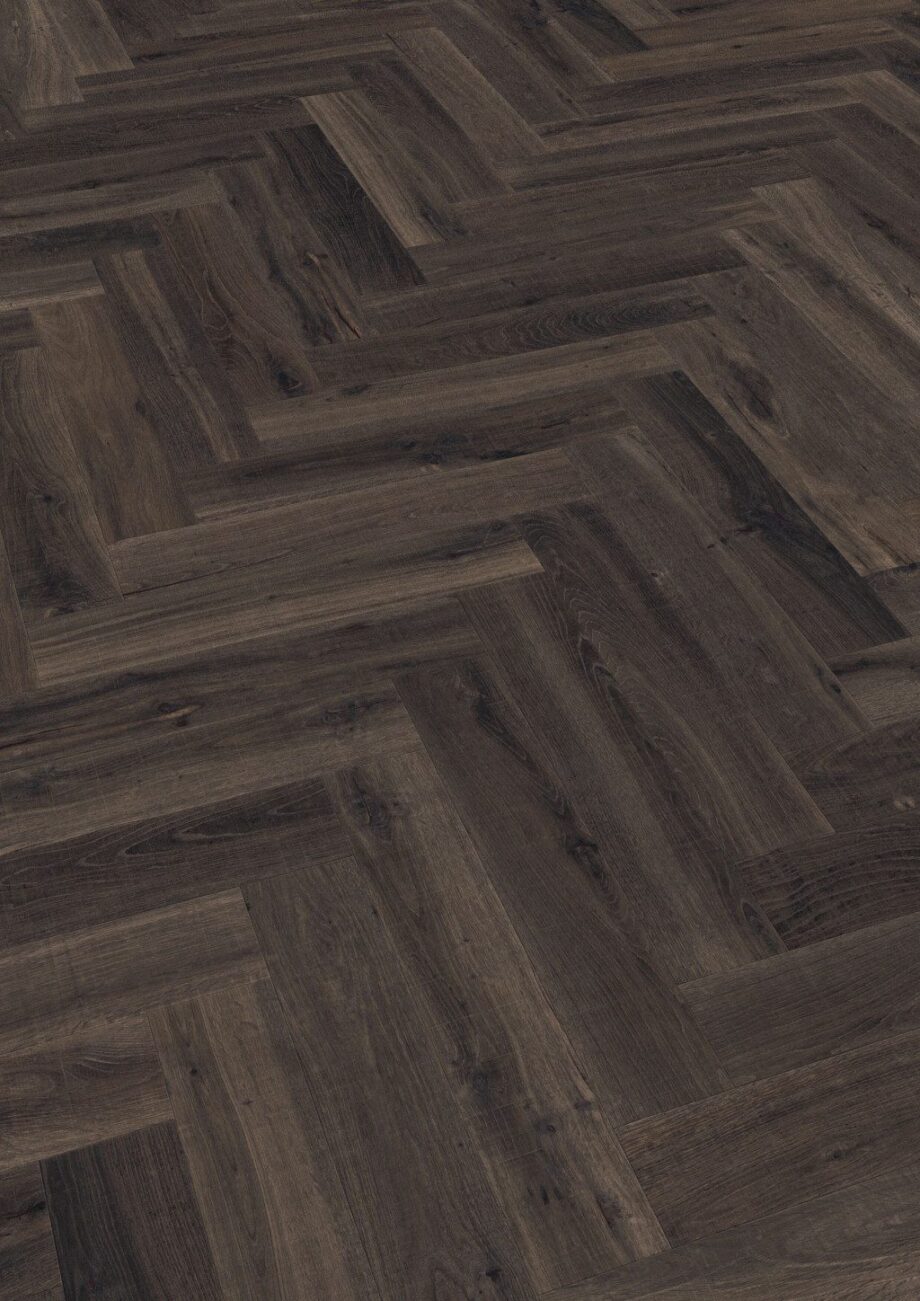 Herringbone floor Thede & Witte Oak Vintage Blackstone beveled and oiled Herringbone floor Thede & Witte Oak Vintage Blackstone beveled and oiled