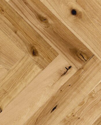 Herringbone flooring Barlinek Oak Raisins beveled brushed matt lacquered