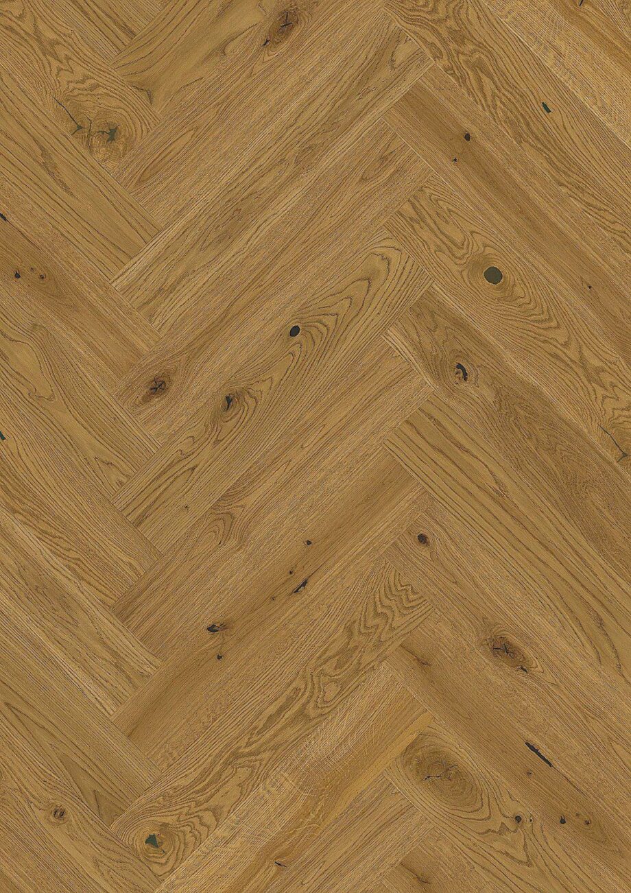 Herringbone parquet flooring Oak Rustic oil-waxed 105mm Herringbone parquet flooring Oak Rustic oil-waxed 105mm