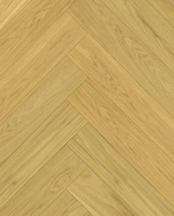 Herringbone parquet oak natur bevelled brushed matt lacquer