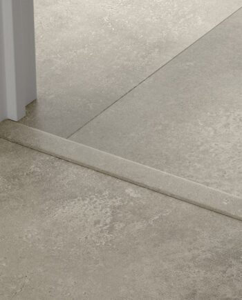 Incizo 5-in-1 transition profile Quick-Step Cloudy Concrete for rigid LVT vinyl (Alpha), 8x45x2000 mm