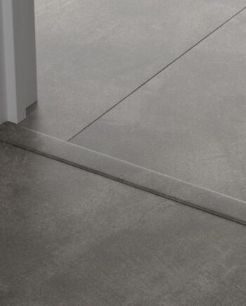 Incizo 5-in-1 transition profile Quick-Step Soft Graphite for rigid LVT vinyl (Alpha), 8x45x2000 mm