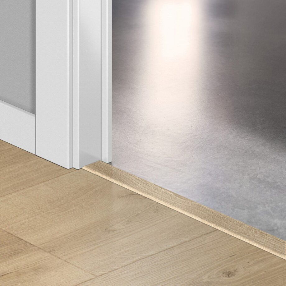 Incizo 5-in-1 transition profile Quick-Step Desert Oak Light Natural for laminate, 13x48x2150 mm Incizo 5-in-1 transition profile Quick-Step Desert Oak Light Natural for laminate, 13x48x2150 mm