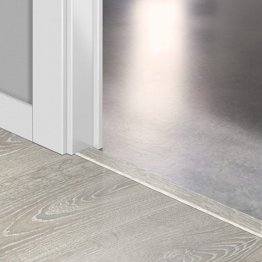 Incizo 5-in-1 transition profile Quick-Step Patina Classic Oak Grey for laminate, 13x48x2150 mm Incizo 5-in-1 transition profile Quick-Step Patina Classic Oak Grey for laminate, 13x48x2150 mm