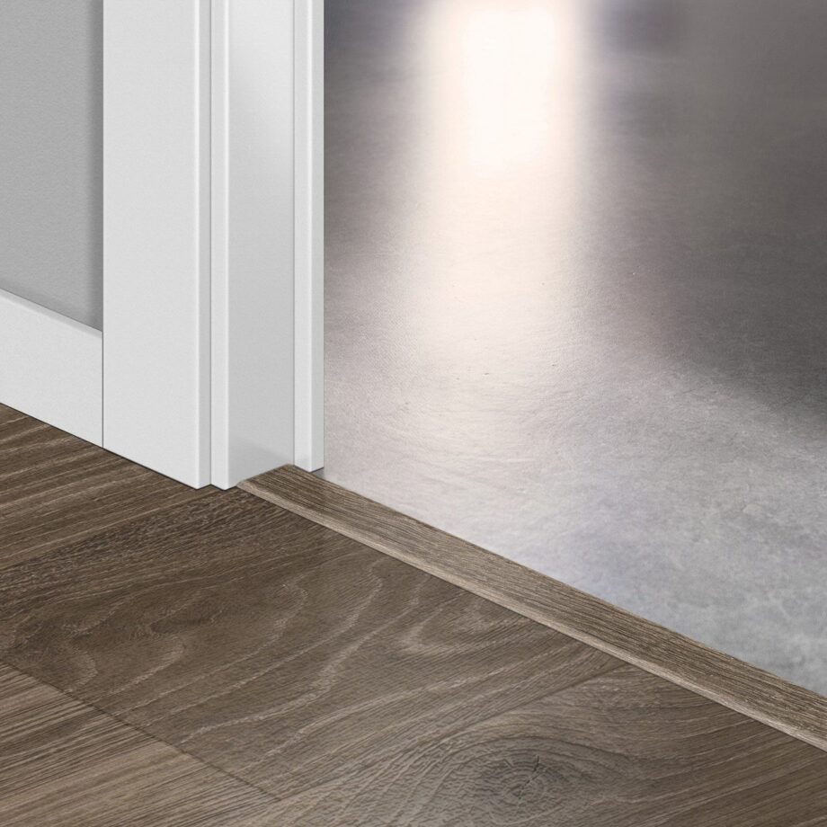 Incizo 5-in-1 transition profile Quick-Step Woodland Oak Brown for laminate, 13x48x2150 mm Incizo 5-in-1 transition profile Quick-Step Woodland Oak Brown for laminate, 13x48x2150 mm