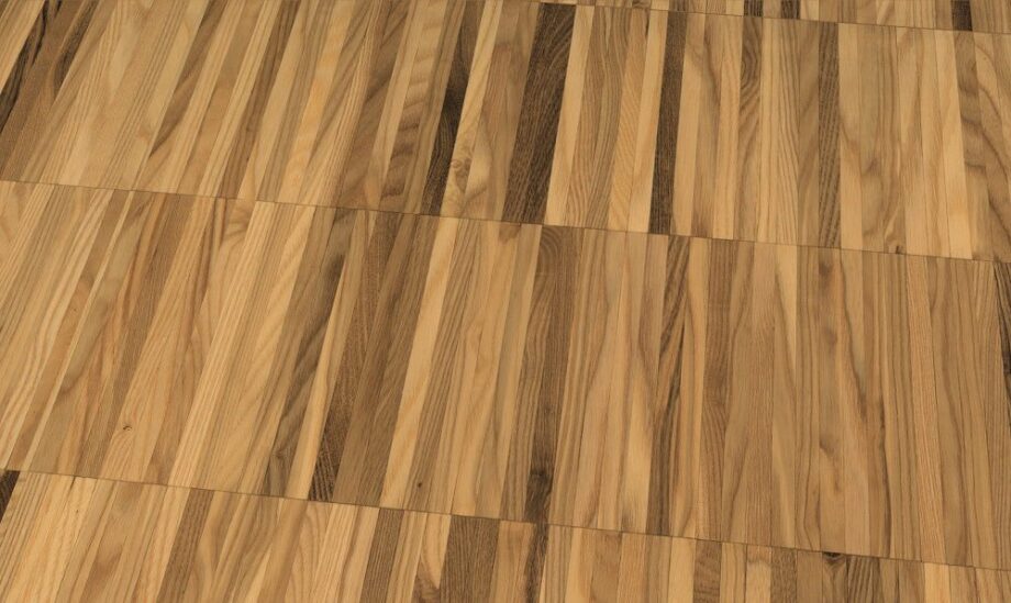Industrial Parquet Ash Industrie, unfinished, 22 x 8 x 160 mm