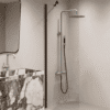 Fixed shower screen Hietakari Forma 301 – view 5 Fixed shower screen Hietakari Forma 301 – 5