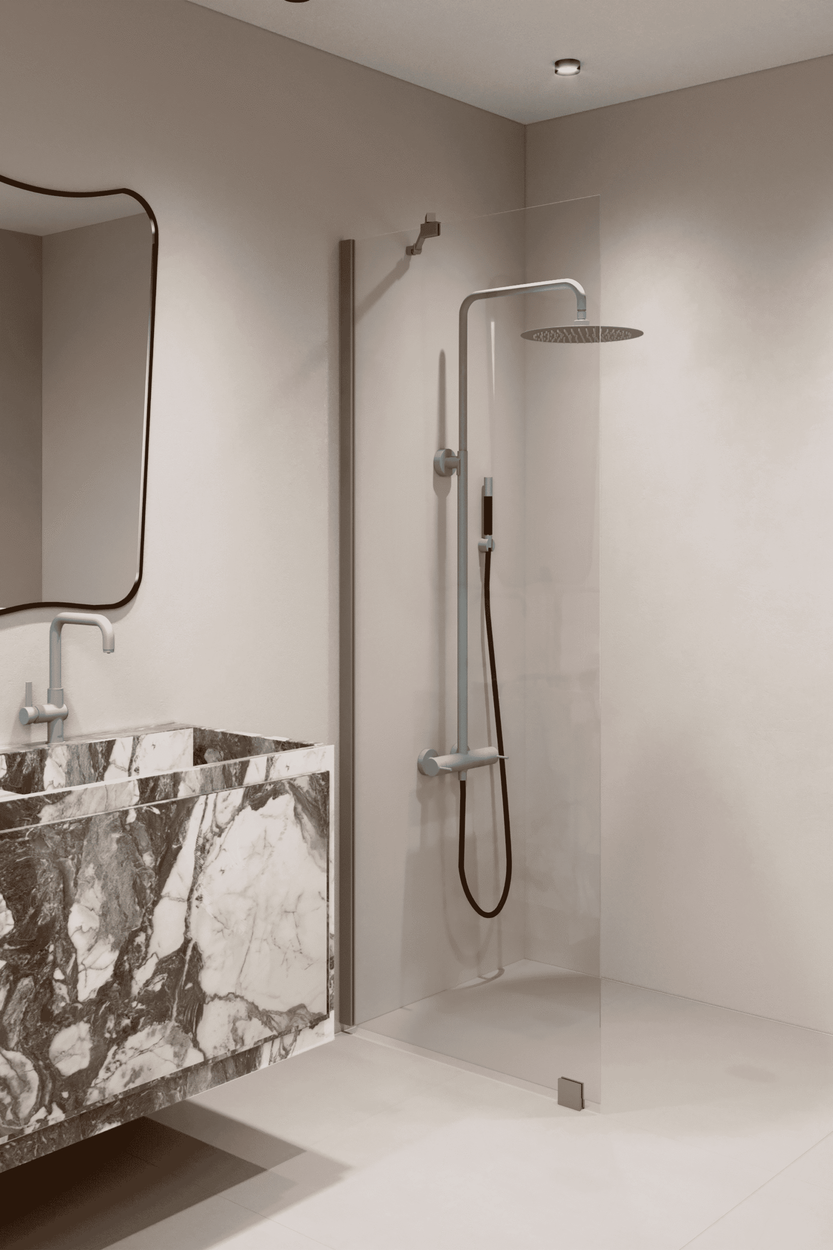 Fixed shower screen Hietakari Forma 301 – 7
