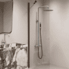 Fixed shower screen Hietakari Forma 301 – view 8 Fixed shower screen Hietakari Forma 301 – 8