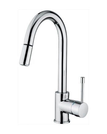 Kitchen mixer Emmevi Eden 71066ND with pull-out spray, low pressure
