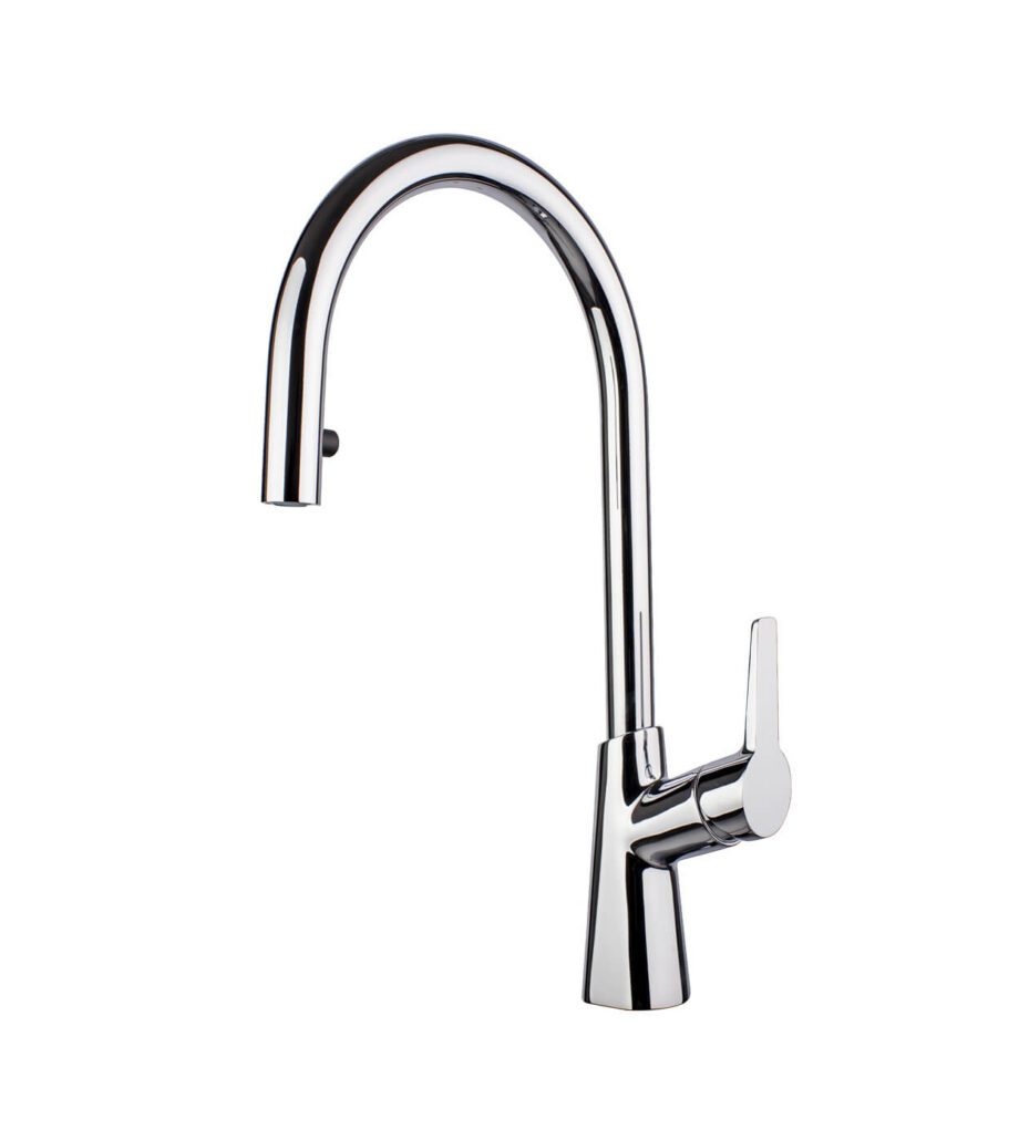 Kitchen mixer Emmevi Nicla 89076ES with pull-out spray, chrome Kitchen mixer Emmevi Nicla 89076ES with pull-out spray
