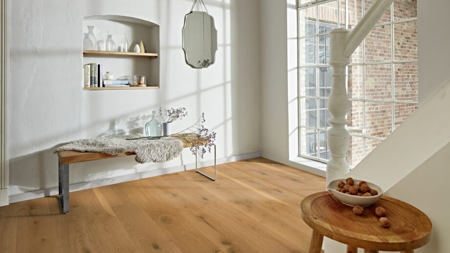 Laudparkett Bauwerk Casapark tamm 56 harjatud õlivaha 181mm