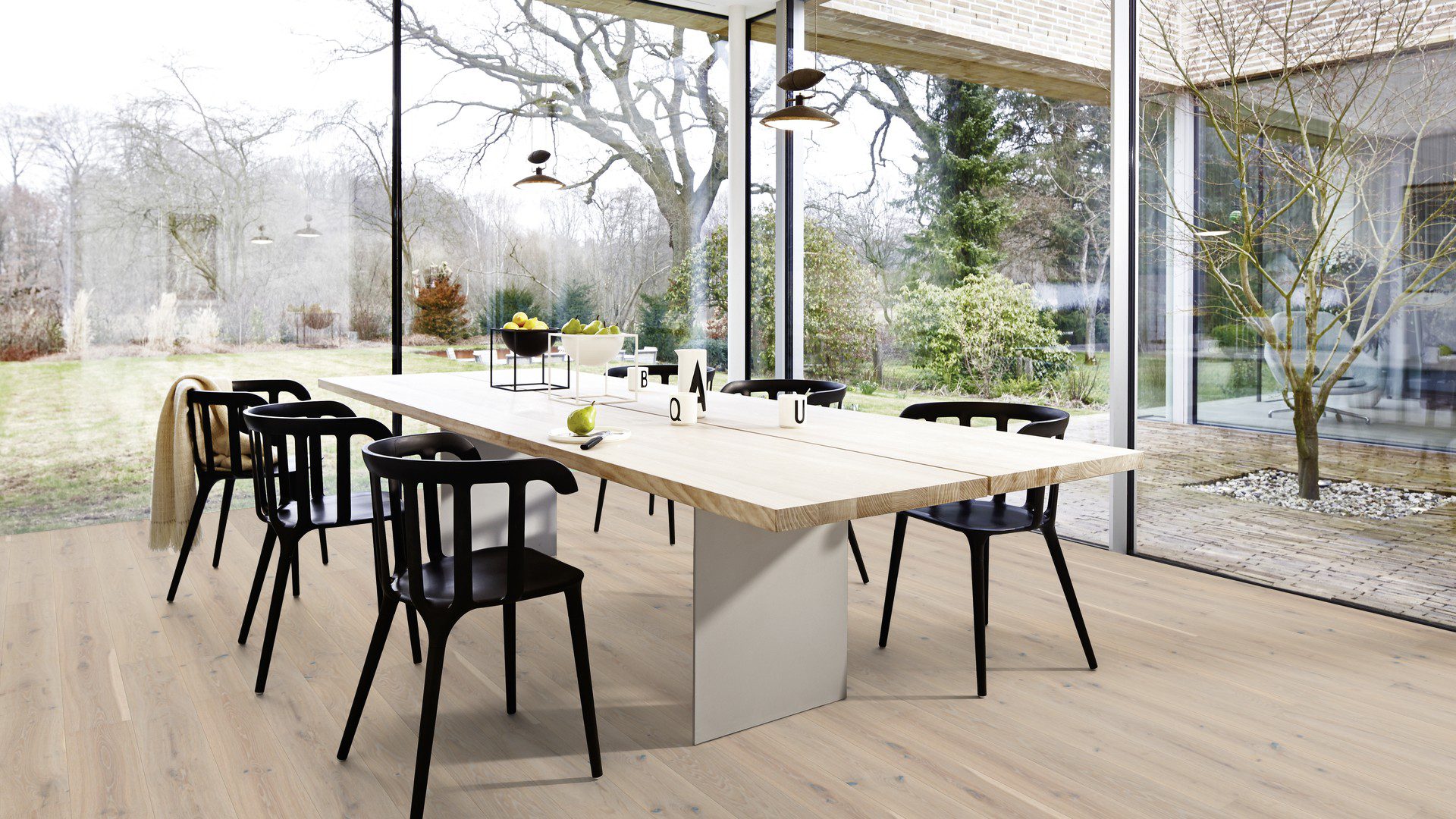 Laudparkett Bauwerk Casapark tamm 46 Farina B-Protect® ultramatt lakk 181mm