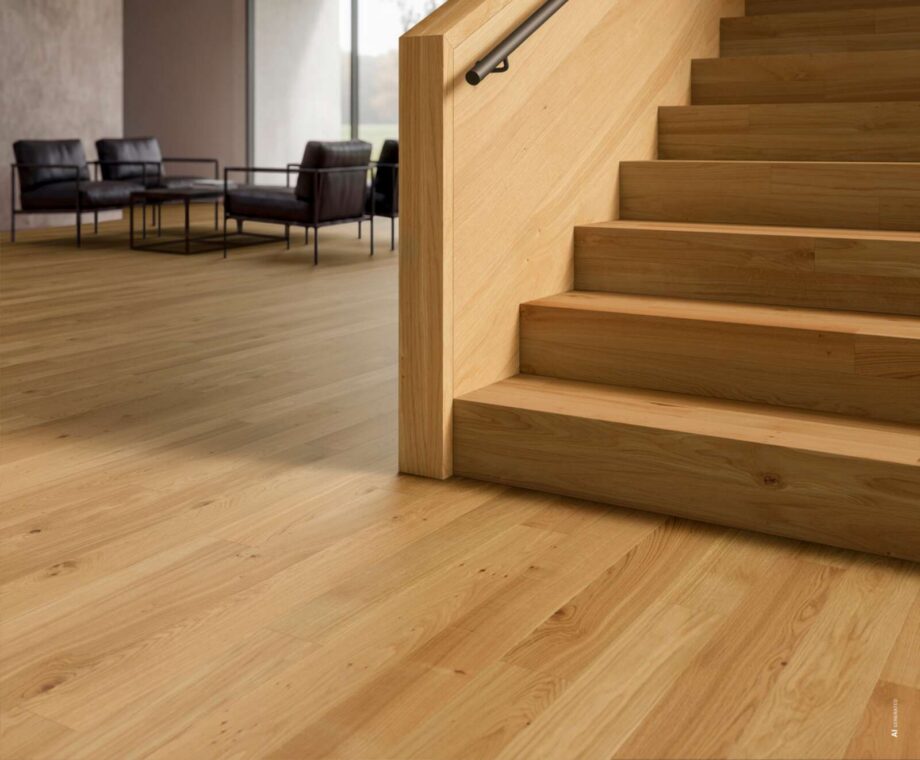 Wooden Flooring Bauwerk Cleverpark 1250 Oak Nature 34 matt lacquered – 2