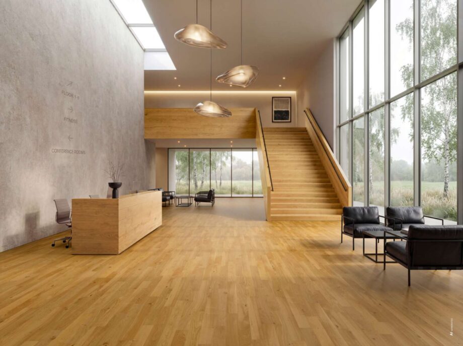 Wooden Flooring Bauwerk Cleverpark 1250 Oak Nature 34 matt lacquered – 3