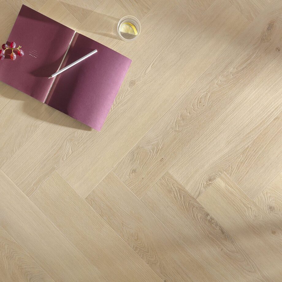 Glue-down Herringbone Vinyl Flooring Floorify Gluedown Large Hirame FG600 – 4