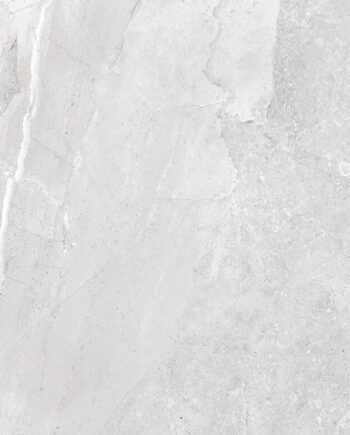 Marble-effect matt porcelain floor tile Arianne Pearl, 60x60 cm, 9 mm, pearl grey
