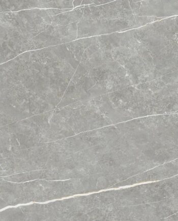 Marble-effect matt porcelain floor tile Tau Elite Gray, 90x180 cm, 11 mm, grey, R10, rectified