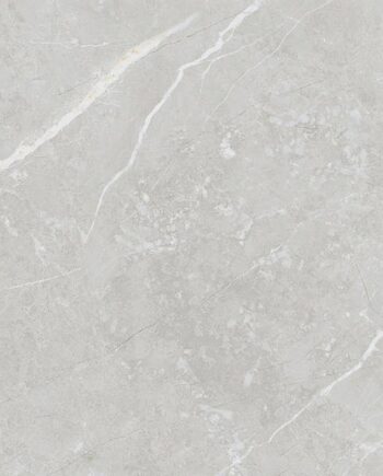Marble-effect matt porcelain floor tile Tau Elite Silver, 30x60 cm, 9 mm, silver grey, R10, rectified