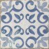 Valencia hüdroplaadi mustriga portselanplaat Dune Antiga Mareny Azul, 20x20 cm, 9 mm, sinine