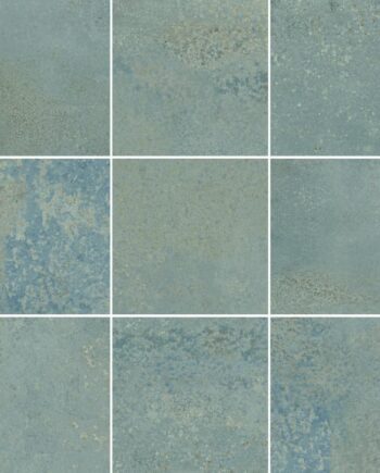 Matt porcelain floor tile Dune Magnet Mint, 20x20 cm, 9 mm, mint green, R10