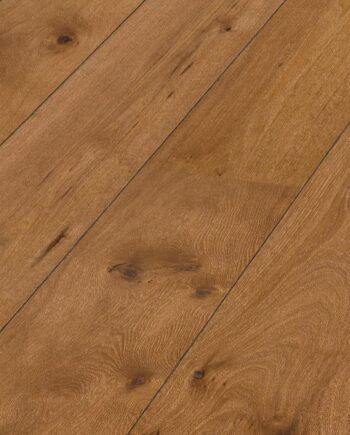 Oak parquet Meister, Lindura HD 400, Authentic chestnut brown oak 08911, 1-strip, 2200 x 270 mm, brushed, naturally oiled