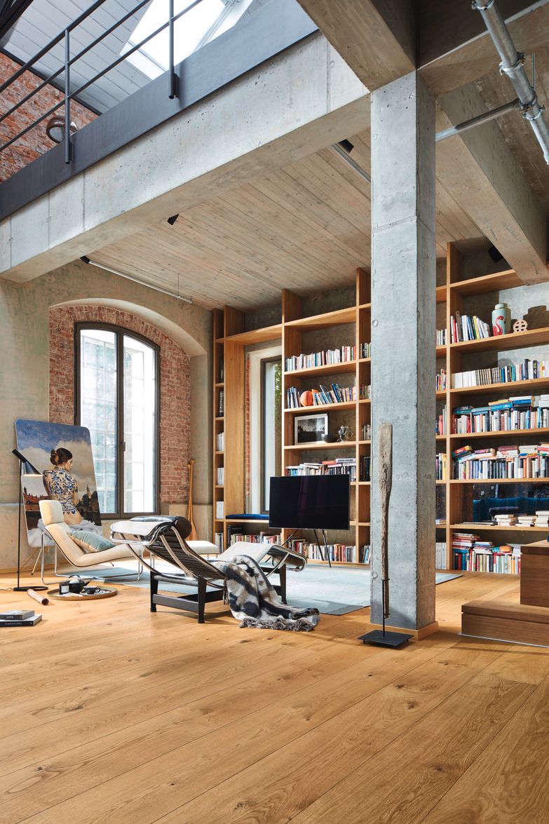 Oak parquet Meister, Lindura HD 400, Authentic oak 08915, 1-strip, 2200 x 205 mm, brushed, ultra matt lacquered