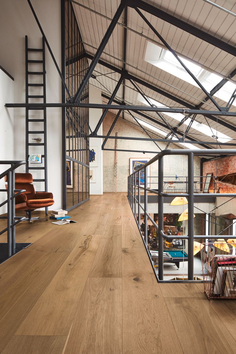 Oak parquet Meister, Lindura HD 400, Authentic greige oak 08923, 1-strip, 2200 x 270 mm, brushed, ultra matt lacquered