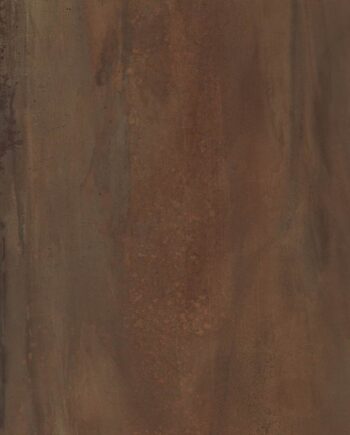 Metal effect porcelain floor tile ABK Interno 9 Wide Rust, 120x120 cm, 8.5 mm, natural matt, slip-resistant R10