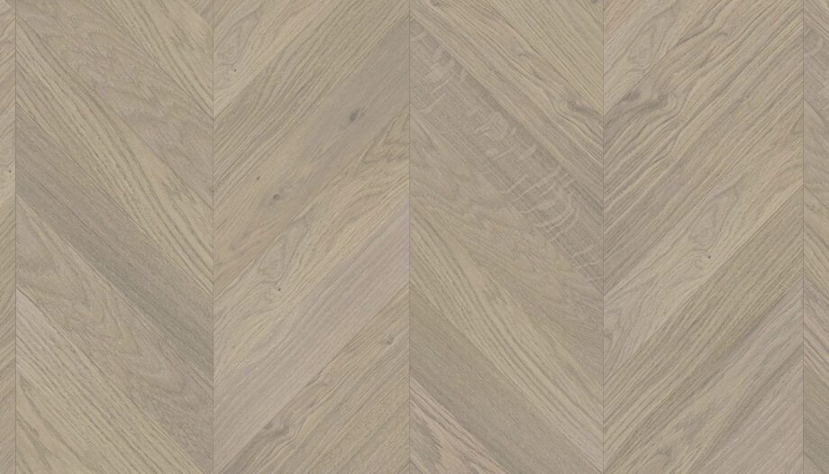 Oak Chevron Parquet Esta AB Sandstone 575 mm extra matt lacquered – close-up Oak Chevron Parquet Esta AB Sandstone 575 mm extra matt lacquered – 2