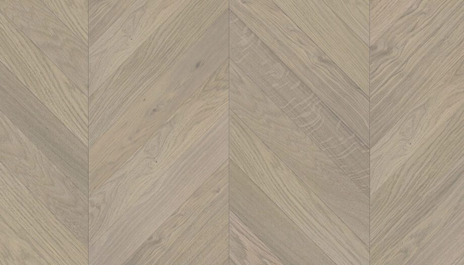Oak Chevron Parquet Esta AB Sandstone 780 mm extra matt lacquered – close-up Oak Chevron Parquet Esta AB Sandstone 780 mm extra matt lacquered – 2