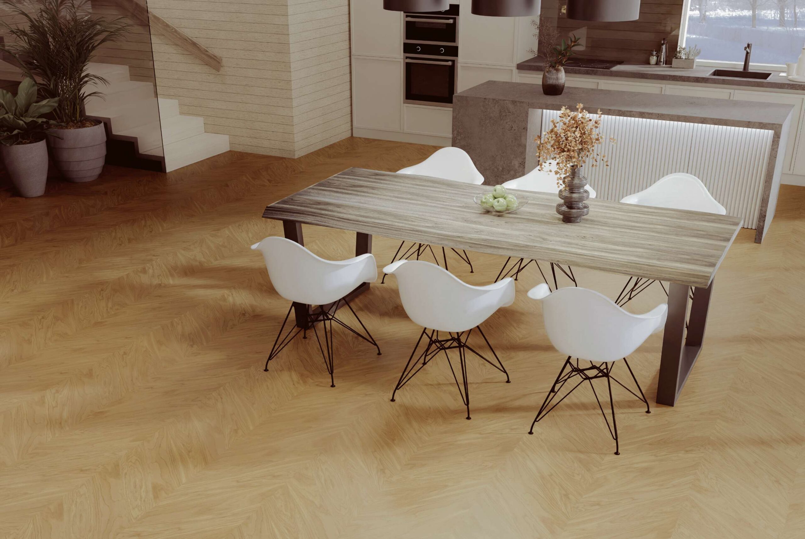 Oak Chevron Parquet Esta Nova Eco Elite extra matt lacquered – 3