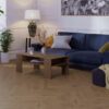 Oak Chevron Parquet Esta Nova Eco Elite Stavanger extra matt lacquered – close-up Oak Chevron Parquet Esta Nova Eco Elite Stavanger extra matt lacquered – 3