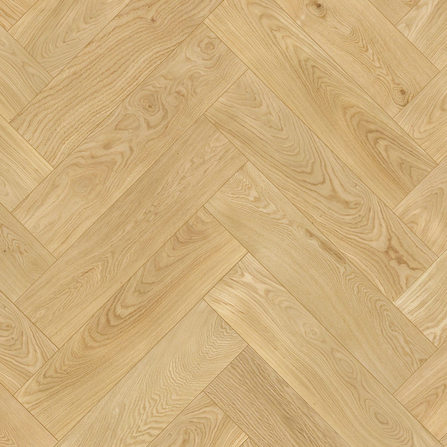 Oak Herringbone Parquet Esta AB Pure Line 450 mm extra matt lacquered