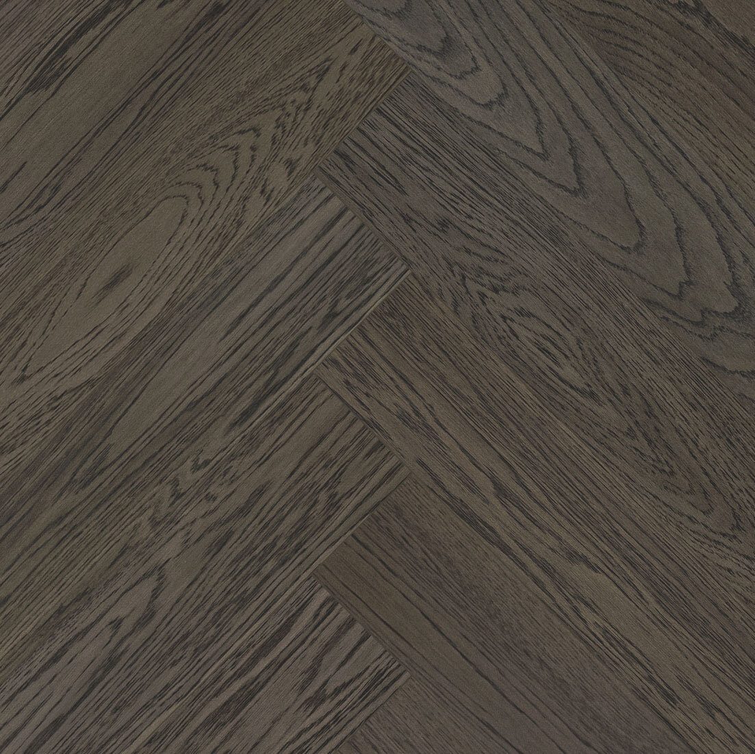 Oak Herringbone Parquet Esta Nova Eco Elite Lava Grey extra matt lacquered