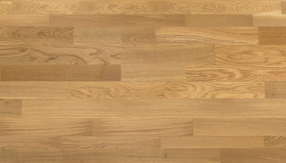 Oak Parquet Flooring 3-Strip Esta Classic extra matt lacquered – close-up Oak Parquet Flooring 3-Strip Esta Classic extra matt lacquered – 2