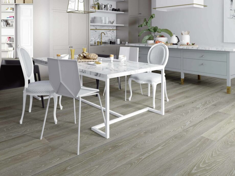 Oak Parquet Flooring Esta ABC Olive Grey Ivory Pores extra matt lacquered – 3
