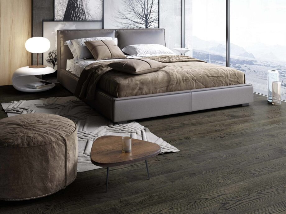 Oak Parquet Flooring Esta ABCD Lava Grey UV oiled – 3