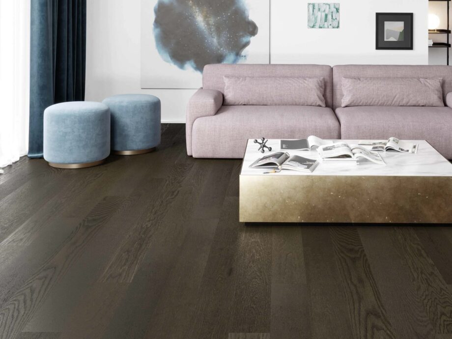 Oak Parquet Flooring Esta BC Tobacco Brown matt lacquered – 3