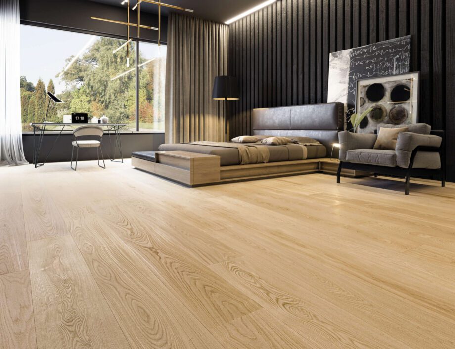 Oak Parquet Flooring Esta Elite Pure Line extra matt lacquered – close-up Oak Parquet Flooring Esta Elite Pure Line extra matt lacquered – 3