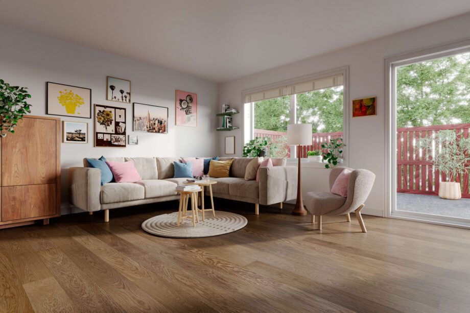 Oak Parquet Flooring Esta Nordic S Havana extra matt lacquered – close-up Oak Parquet Flooring Esta Nordic S Havana extra matt lacquered – 3