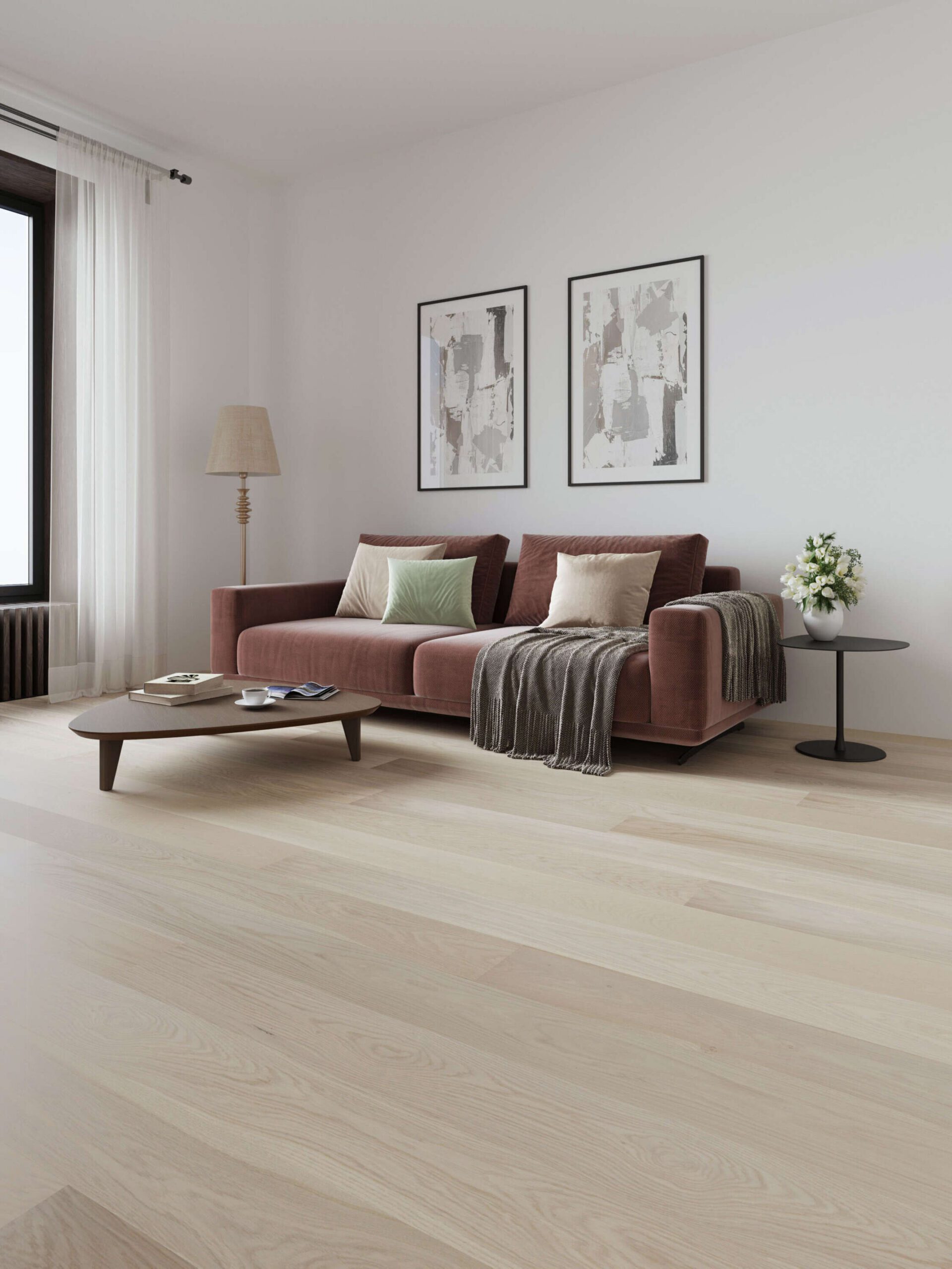 Oak Parquet Flooring Esta Nordic S Pearl extra matt lacquered – 3
