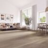 Oak Parquet Flooring Esta Nordic S Sandstone extra matt lacquered – close-up Oak Parquet Flooring Esta Nordic S Sandstone extra matt lacquered – 3