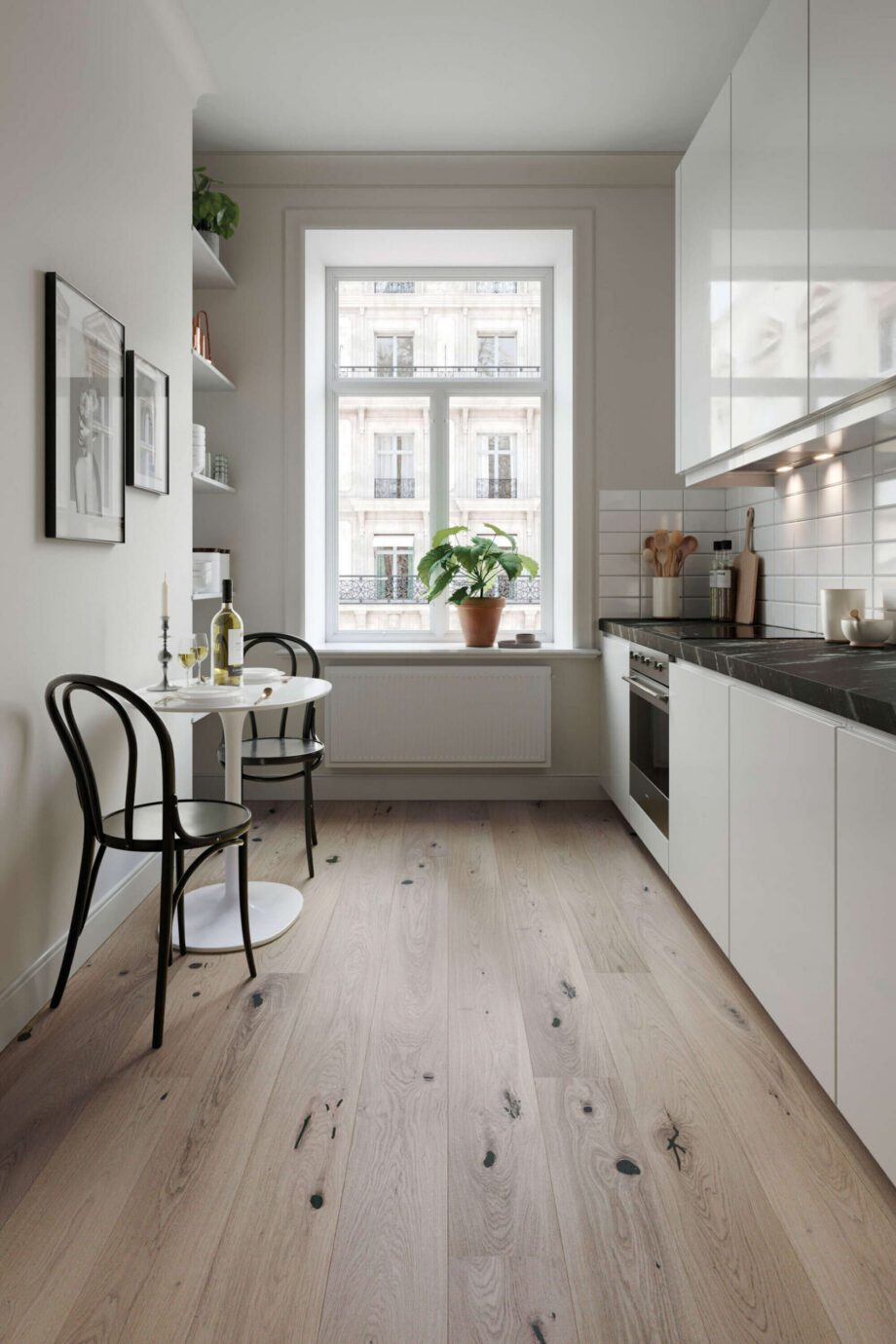 Oak Parquet Flooring Esta Rustic Sandstone extra matt lacquered – close-up Oak Parquet Flooring Esta Rustic Sandstone extra matt lacquered – 3