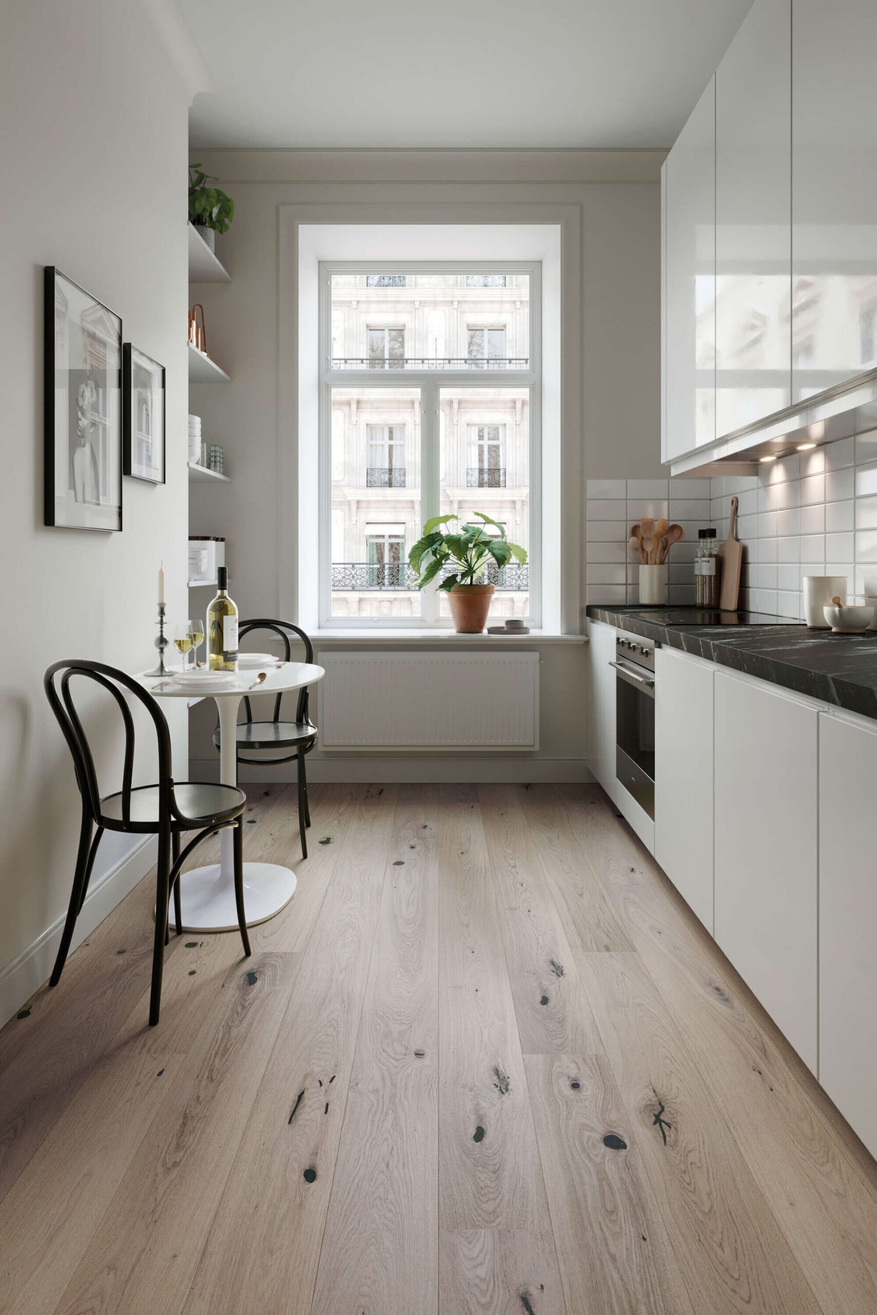 Oak Parquet Flooring Esta Rustic Sandstone extra matt lacquered – 3