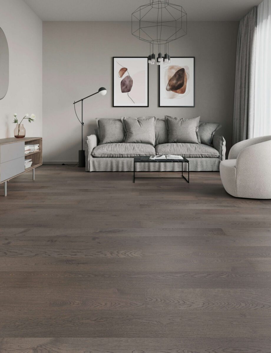 Oak Parquet Flooring Esta Village Grey extra matt lacquered – 3