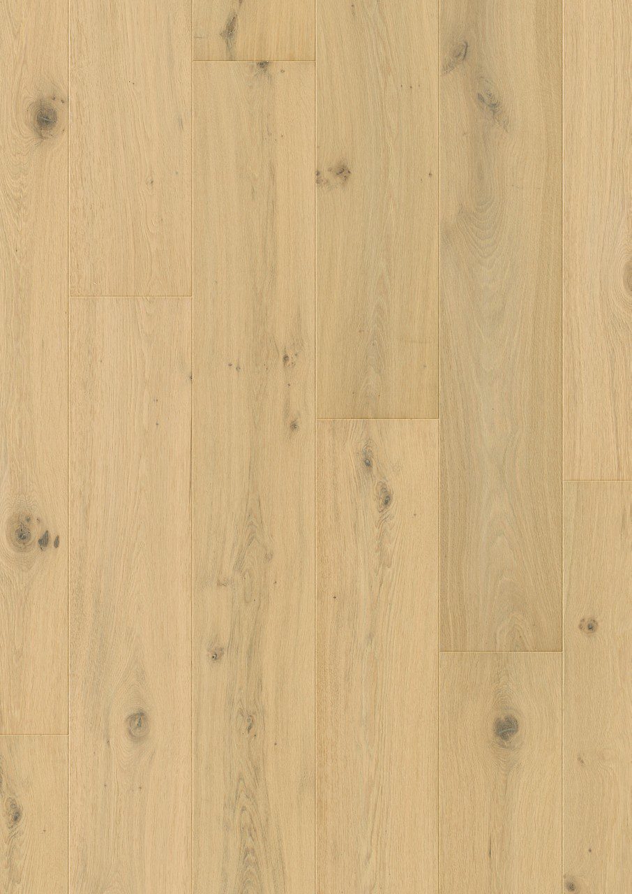 Oak parquet flooring Quick-Step Cala Pearl White Oak extra matt lacquered, waterproof 220mm