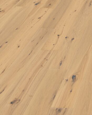 Oak parquet Thede & Witte Boston, knotty, handscraped, oiled, rough appearance, 1-strip, 1900 x 189 x 15 mm