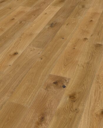 Oak parquet Thede & Witte Boston XL, knotty, deep brushed, oiled, 1-strip, 2200 x 260 x 15 mm