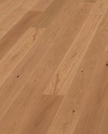 Oak parquet Thede & Witte Boston XL, slightly knotty, brushed, oiled, 1-strip, 2200 x 260 x 15 mm
